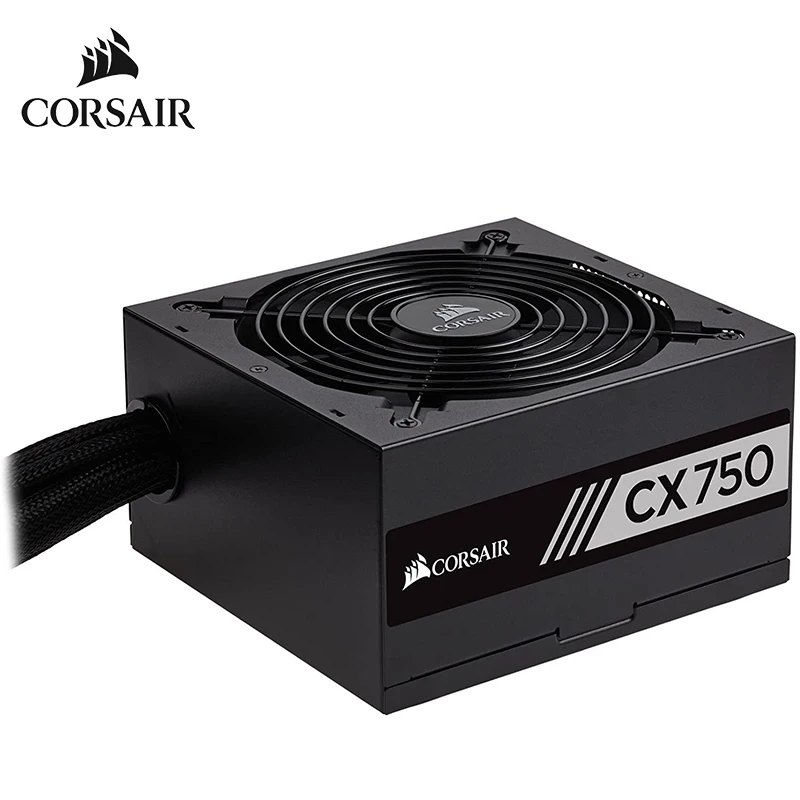 Corsair PSU CX серия 750 Вт (2017) 80 плюс Бронзовый Сертифицированный немодульный источник