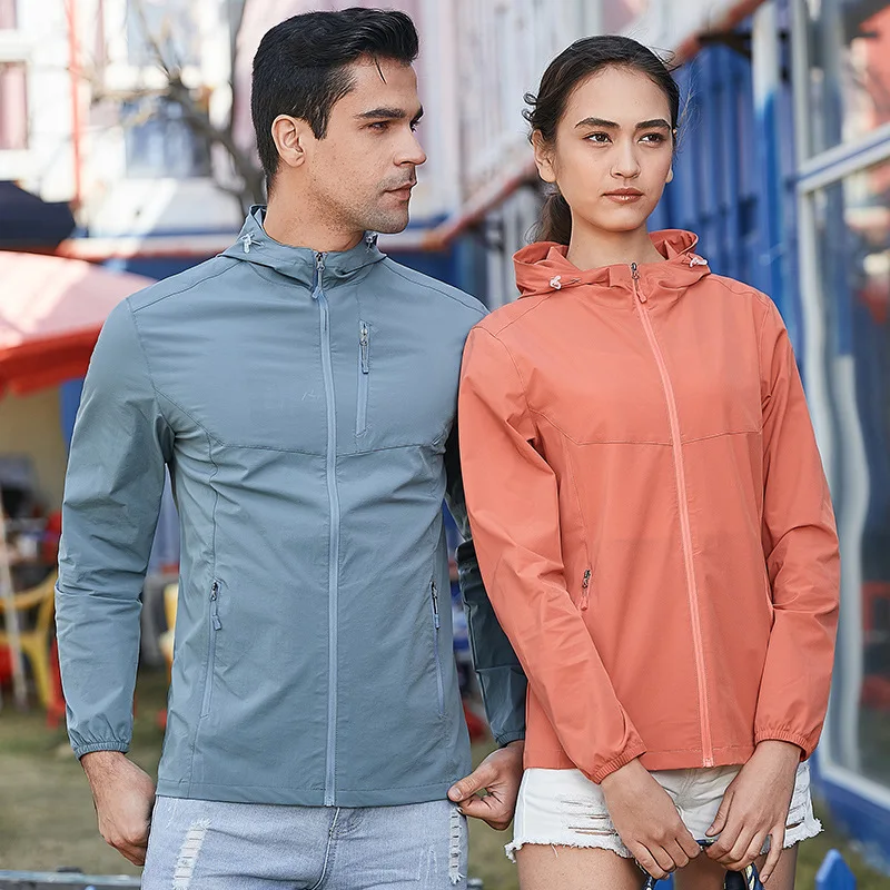 Тонкая Солнцезащитная куртка женская весна осень большой размер 5XL мужская