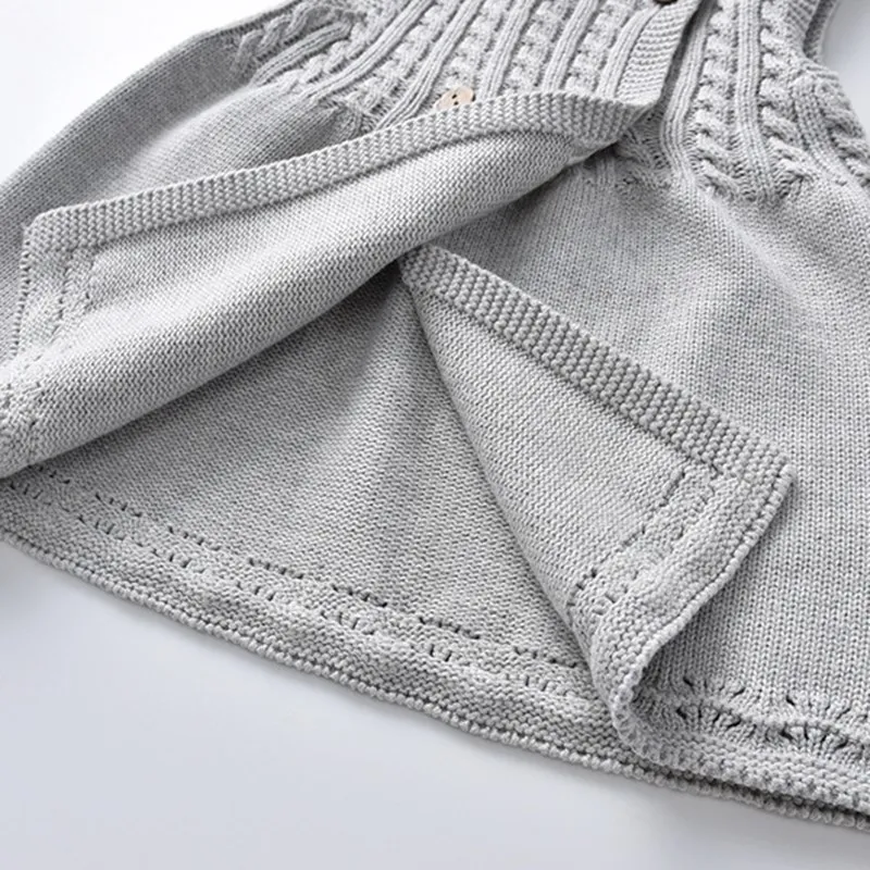 Платья-свитера для маленьких девочек осень 2020 новые стильные детские платья