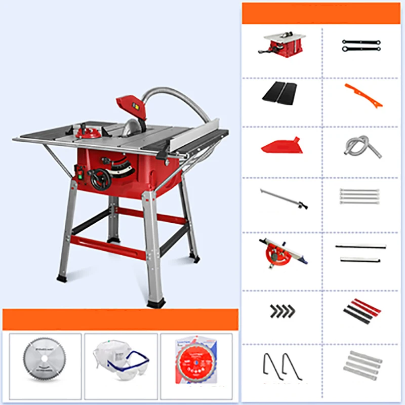 220 В Деревообрабатывающие инструменты механическая Настольная пила цепная