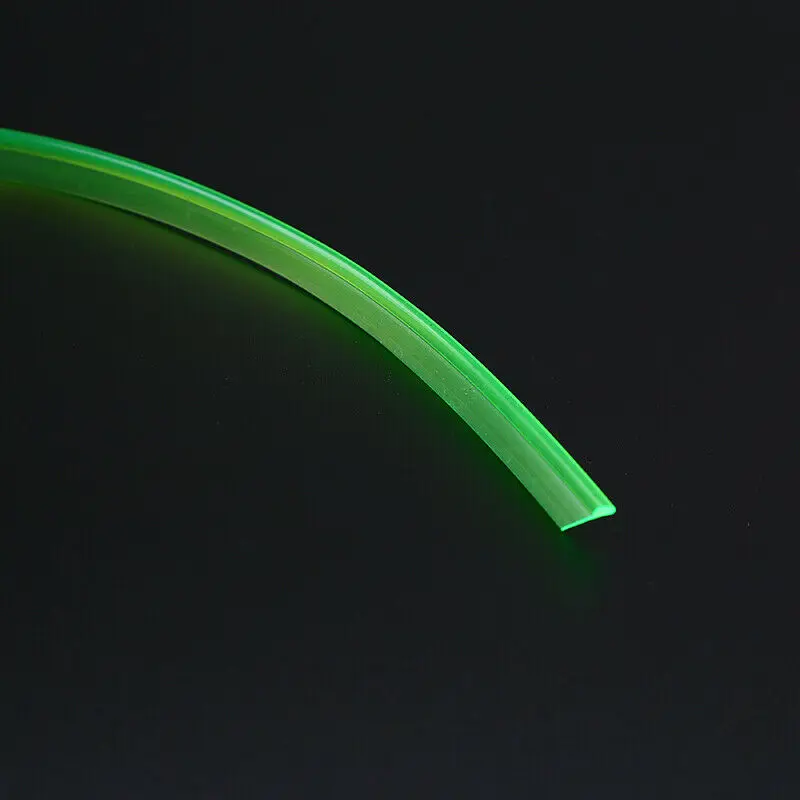 

Practical Reliable Useful Portable Molding Trim Strip Green Inner Interior PVC Parts 5 meter Car Decor Door Edge