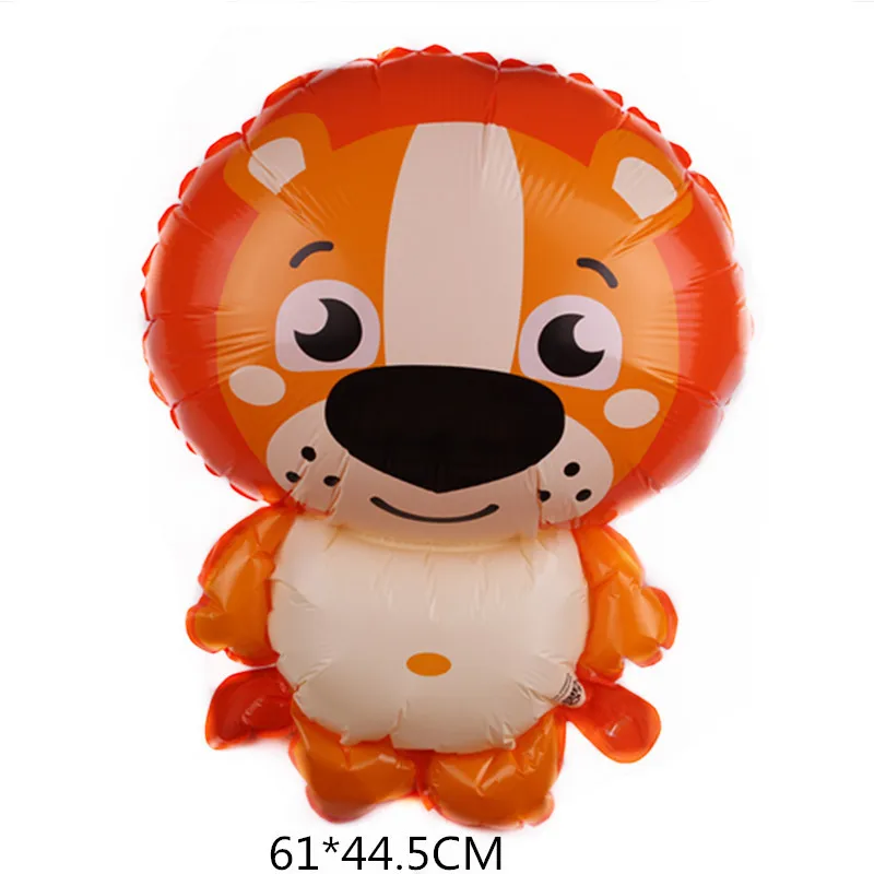 Морской лев лиса пингвин панда мультфильм животные алюминиевый шар юбилей день