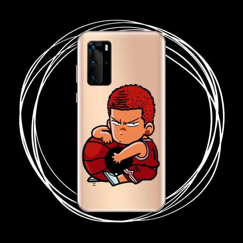 

Slam dunk anime manga Phone Case Transparent for Huawei P honor 8 10i 20 30 40 smart 2019