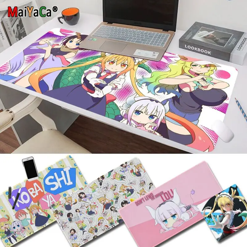 Miss Kobayashi's Dragon Maid Kanna офисная мышь геймерский мягкий коврик для мыши Размер