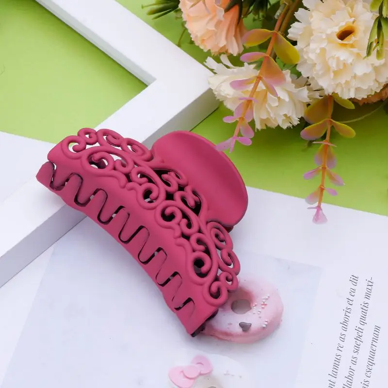 Новое поступление зажимы для волос большого размера женщин пластиковые головные