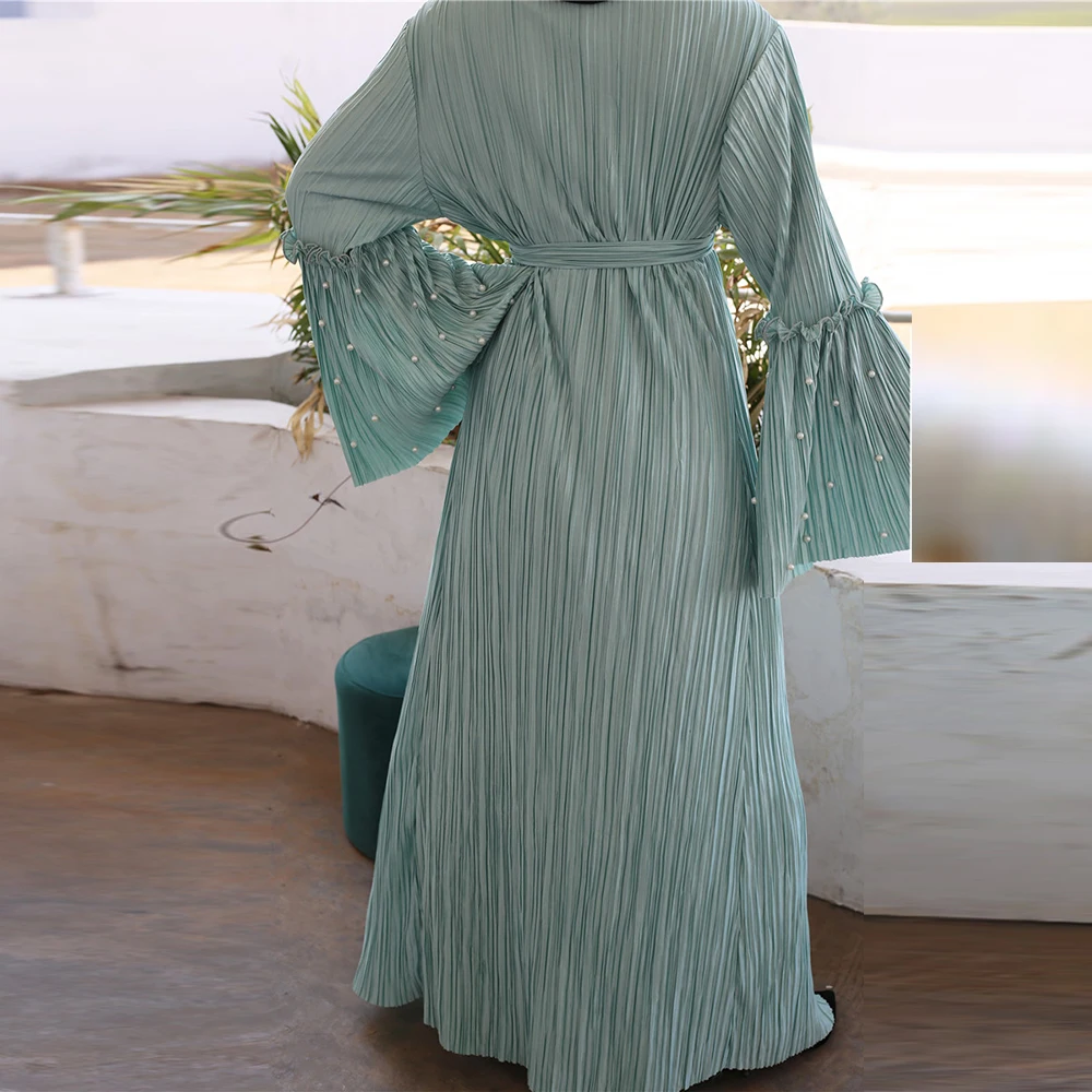 Рамадан ИД арабский абайя Дубай размера плюс Турция кимоно кардиган хиджаб