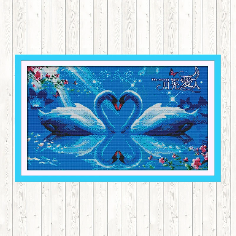 Набор для вышивки белым лебедем крестиком 14ct 11ct творчества домашнего декора | Дом