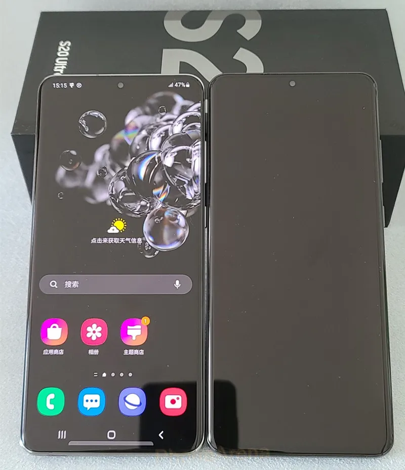 Оригинальный разблокированный телефон Samsung Galaxy S20 Ultra 5G G988U1 【 99% Новый 】 6 9 &quot128 Гб