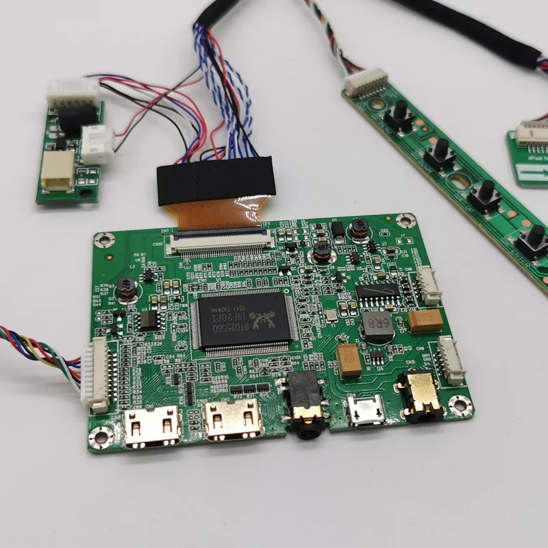 2miniHDMI плата контроллера для iPad 6 9 7 &quot1536 × 2048 EDP сигнала 4 полосы 60 контактов