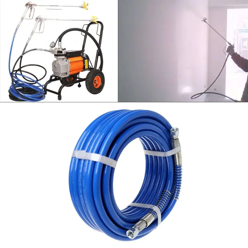 

15m Spray Hose Airless Hose 5000PSI High Pressure Pipe Airless Sprayer Paint Hose For Sprayer Gun Water Pipe