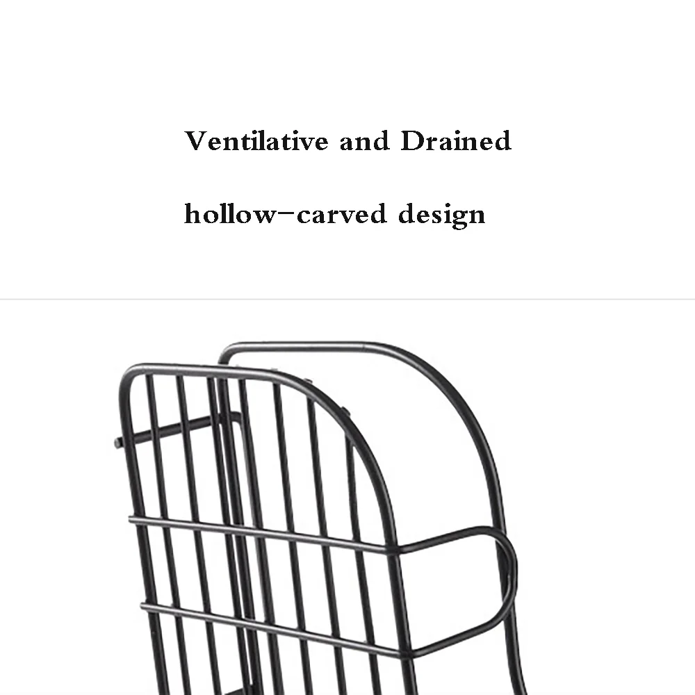 Полка для душа из кованого железа с 4 присосками | Обустройство дома