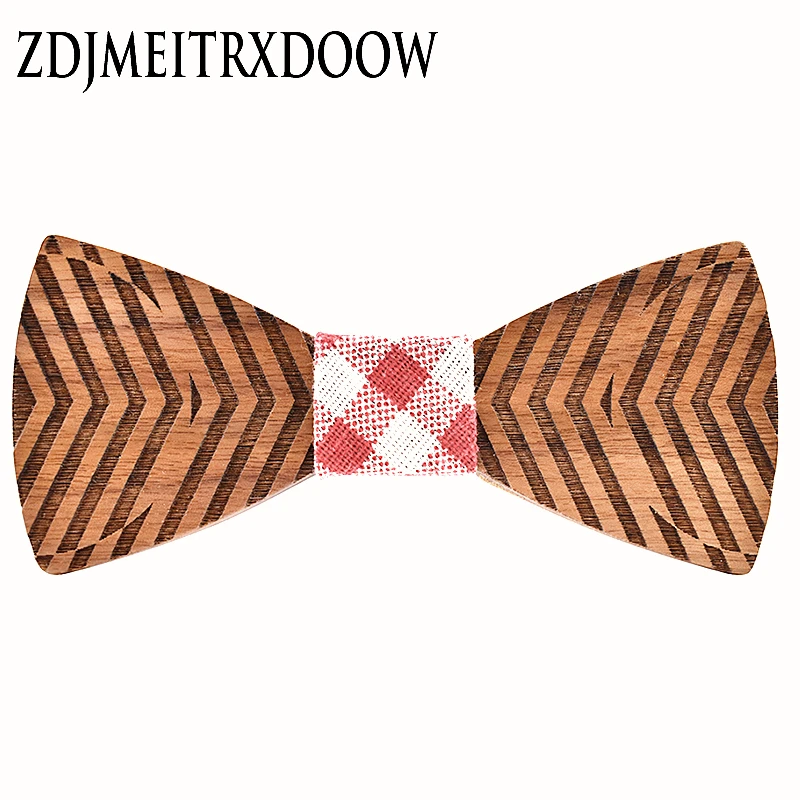 Vision деревянные бабочки Галстуки для мужских свадебных костюмов деревянный