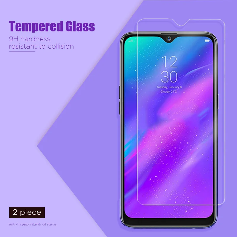 1/2 шт. Экран протектор для Oppo A31 A12e A12 A9X A9 2020 безопасное прозрачное стекло на A8 A7X A7 A5