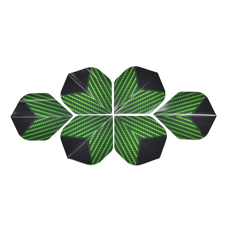 6 шт. крутые Дартс полеты крыло смешанный стиль для профессиональных хвост крытый