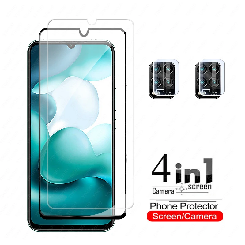 Закаленное стекло для камеры Xiaomi Mi 10 Lite 5G чехол защитное Защита экрана пленка