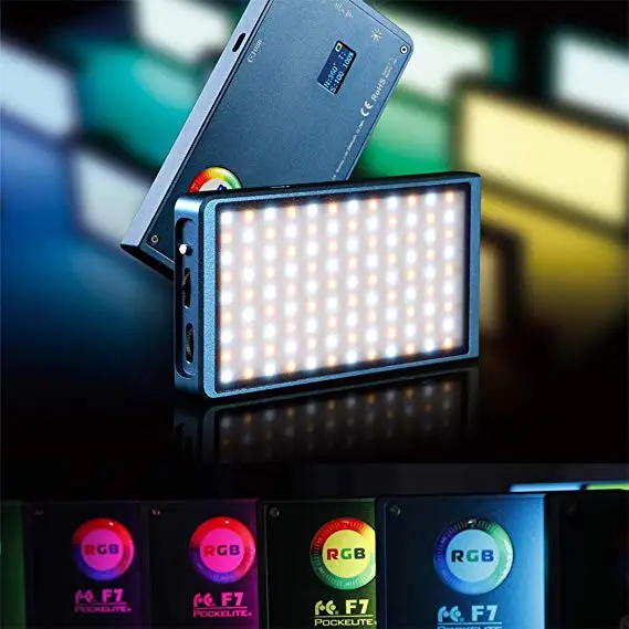 Светильник для фотосъемки ing 12 Вт светодиодный мини Карманный RGB светильник