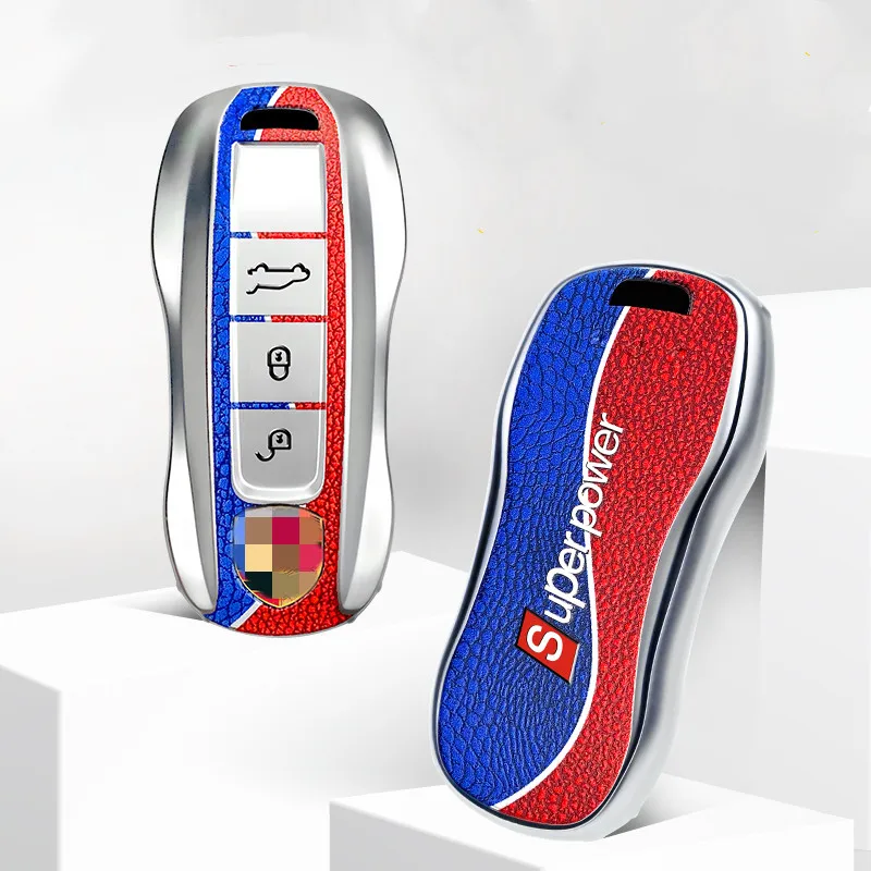 

TPU Car Key Case Cover For Porsche Cayenne 958 911 996 Macan Panamera 997 944 924 987 987 Gt3 Cayman 987 Accessories Keychain