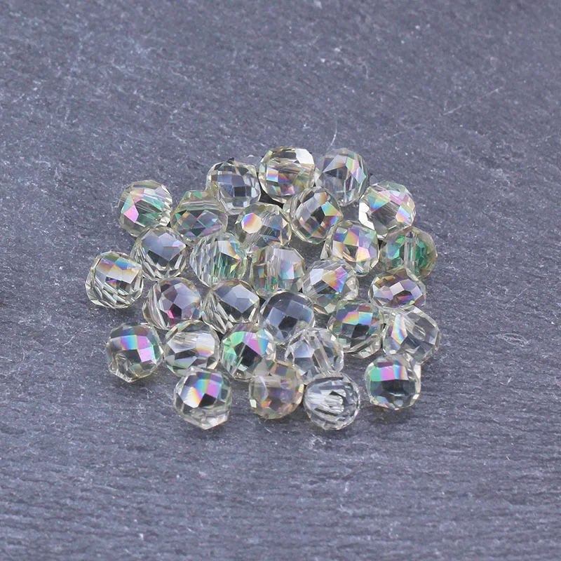 20 шт. Круглые бусины 8 мм из чешского стекла 2 цвета