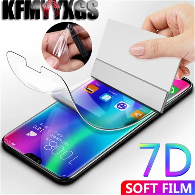 Гидрогелевая пленка с полным покрытием 7D для Huawei Mate 20 Pro P20 Lite PRO мягкая защита