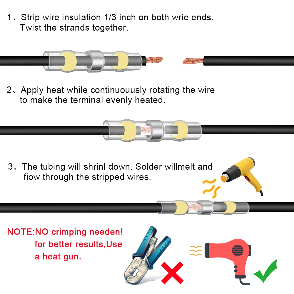 Изолированный кабель спаянный рукав быстрый соединитель обжимной терминал