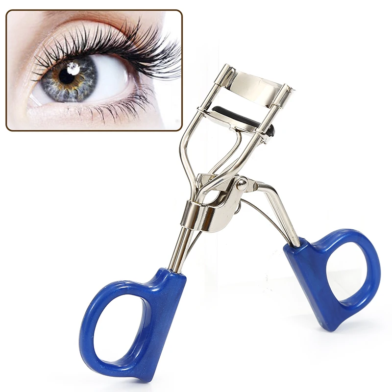 Абс щипцы для подкручивания ресниц с ручкой со сменными силиконовыми