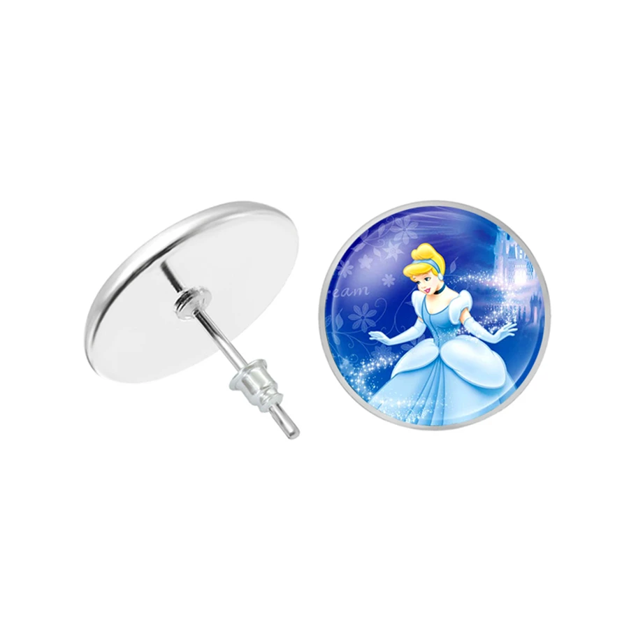 Женские серьги-гвоздики Эльзы и Анны серьги принцессы Софии с бантом аксессуары