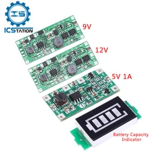 1S 2S 3S 4S 6S 7S Battery Capacity Indicator 5V 9V 12V Lithium Battery 18650 Charger Module PCB BMS Protection Power Supply