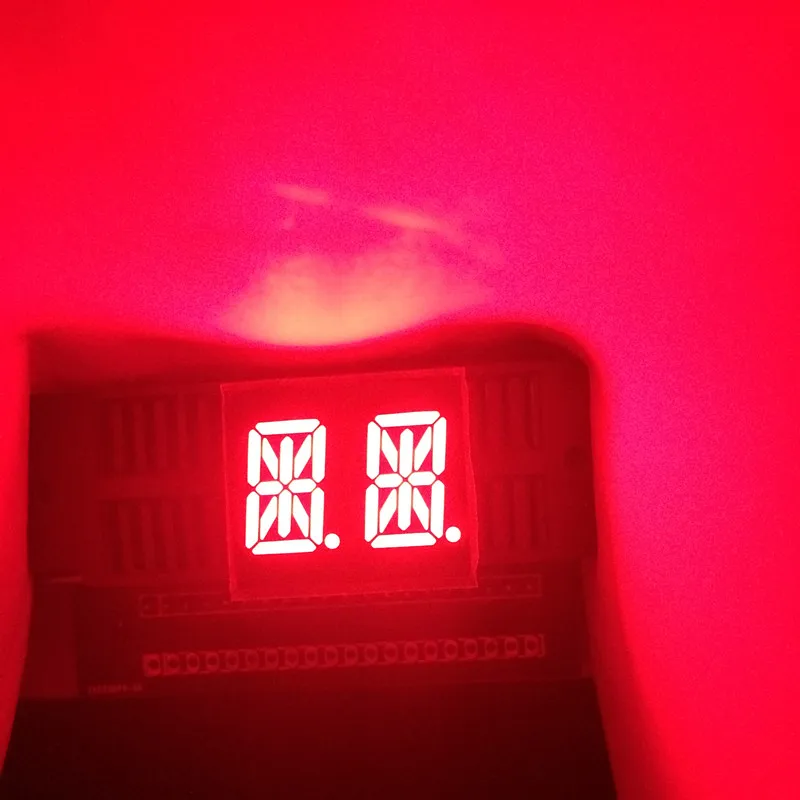 10pcs 0.54Inch 14segments LED Display Module Tube 2Blocks 2Bits 2Characters 2Digits 0.54" Letters RED 14 Segment Anode | Электронные