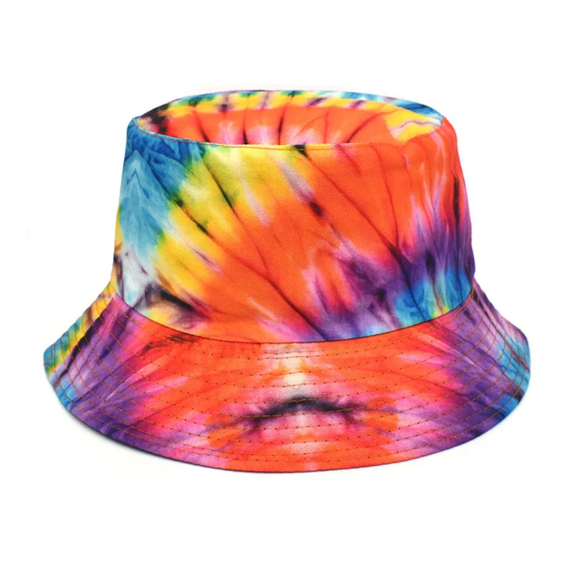 

2021 New 3D Flower Print Fisherman Hat Women Japanese Fashion Basin Hat Women Summer Outdoor Sun Hat Hip Hop Fisherman hat
