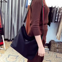 black shoulder bag woman simply womens bags for 2021 free shipping shopping bag korea the tote bga black shopper party travel b