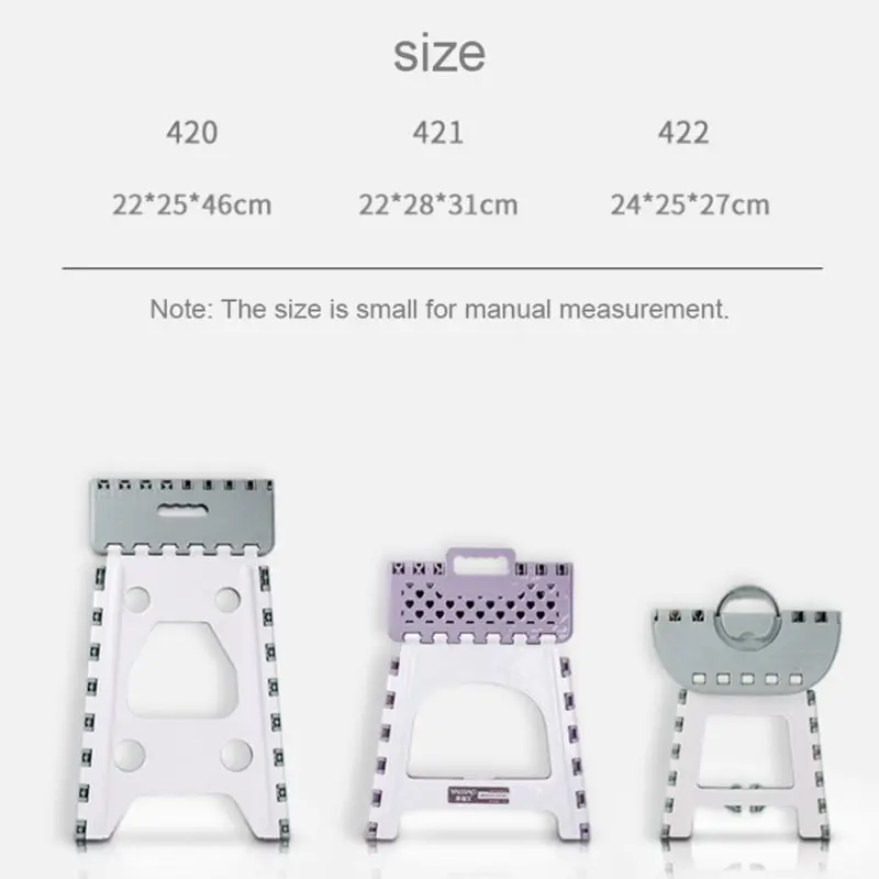 

Folding Step Stool Portable Chair Seat For Home Bathroom Kitchen Garden Camping Kids And Adults Use Chair