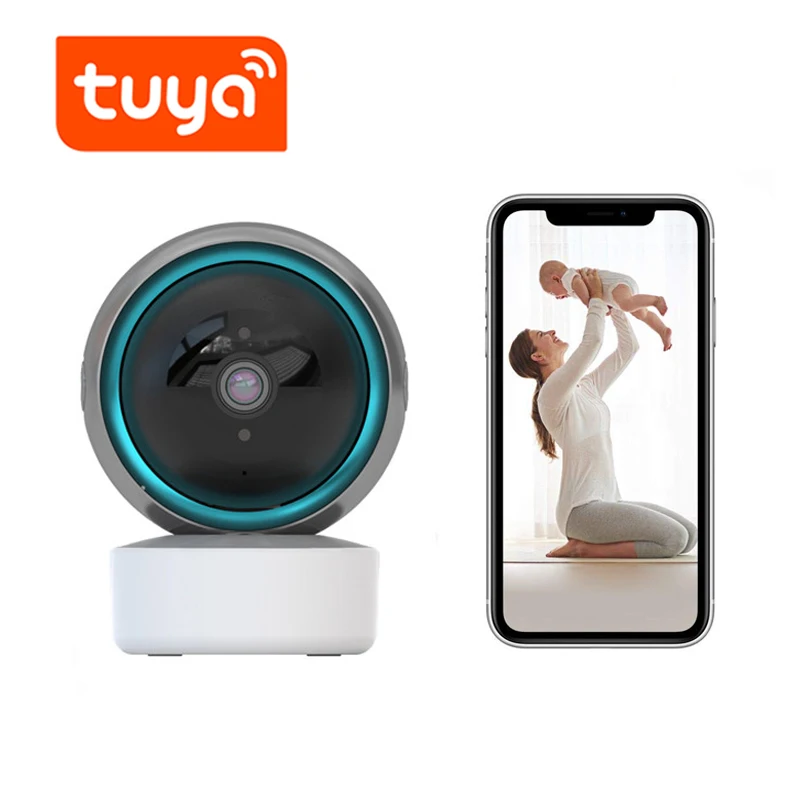 Tuya IP Camera WIFI Indoor 360 Dome Home Security Video Surveillance Night Vision Baby Monitor Mini CCTV |