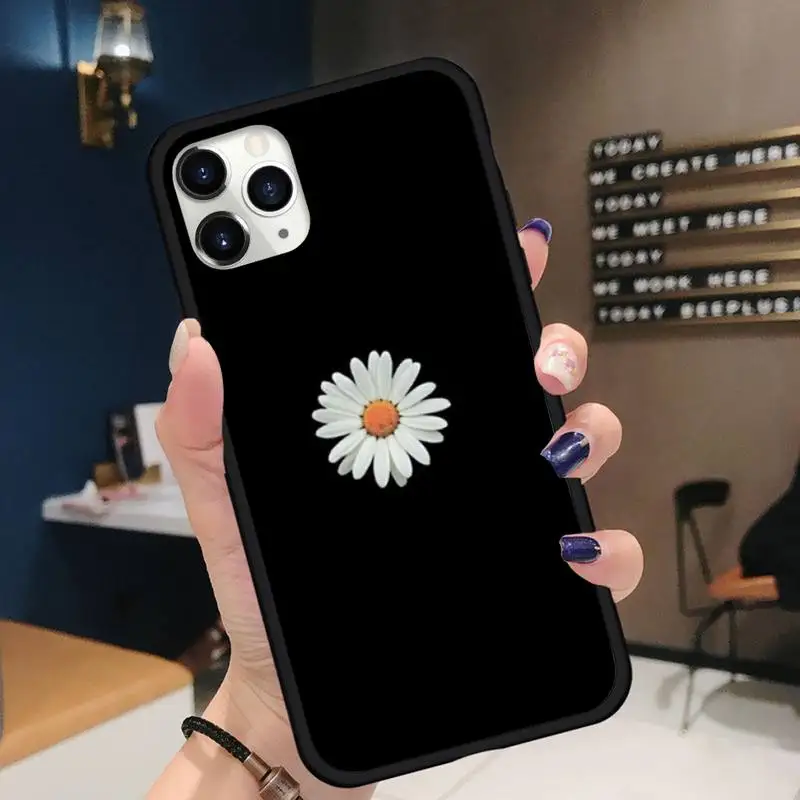 

Daisy Sunflower Floral Phone Case for iPhone 11 12 pro XS MAX 8 7 6 6S Plus X 5S SE 2020 XR