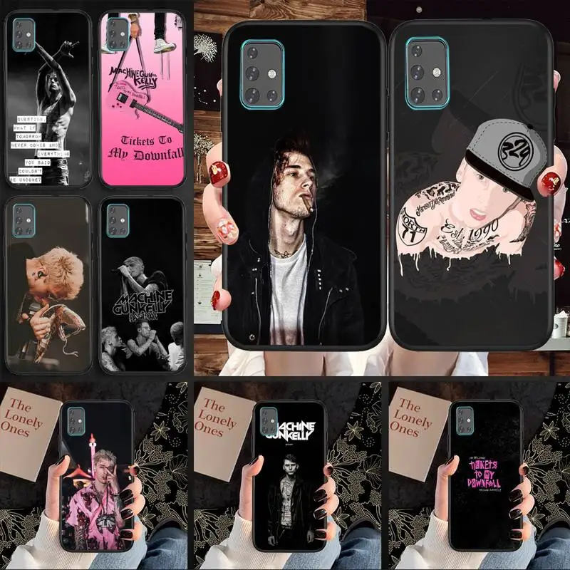 

Machine Gun kelly MGK Phone Case TPU For Samsung S6 S7 S8 S9 S10 Plus S20 S21 S30Ultrs Fundas Cover