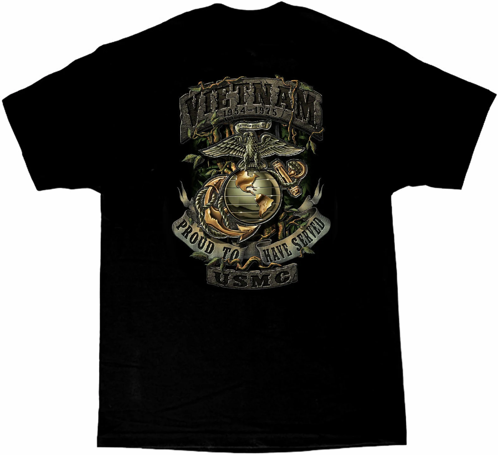 

America Military US Marine Corps Vietnam Veteran T-Shirt. Summer Cotton Short Sleeve O-Neck Men's T Shirt New S-3XL