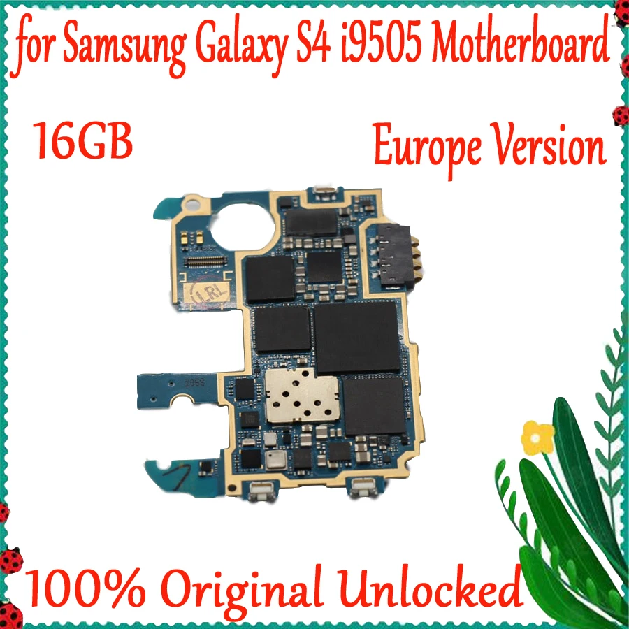Полная работа используется разблокирована для Samsung Galaxy S4 i9500 i9505 материнская