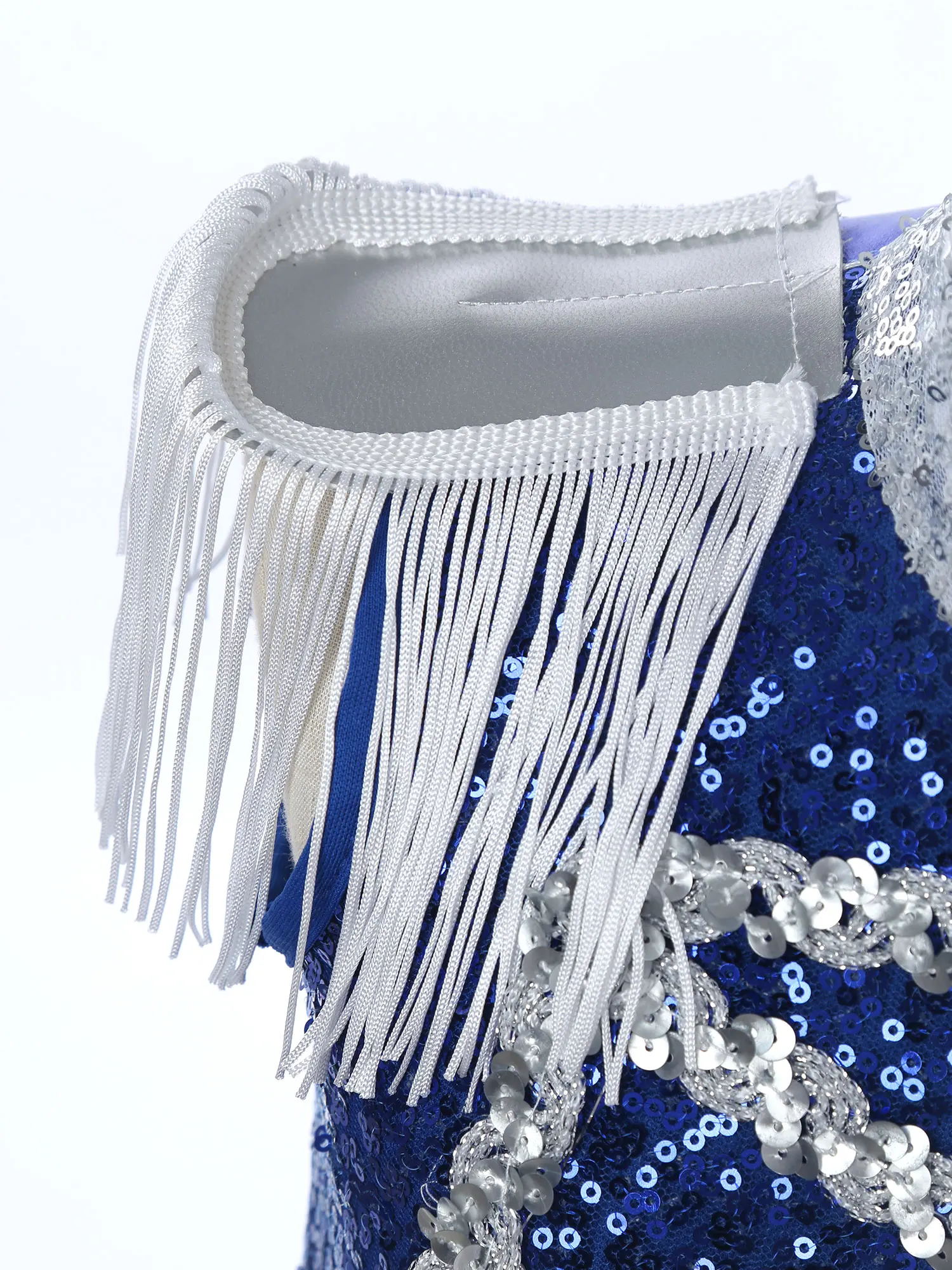 

Children's Day Performance Costumes For Kids Girls Jazz Dance Clothes Set Girls Sequins Tassel Modern Dance Tutu Skirt Outfits