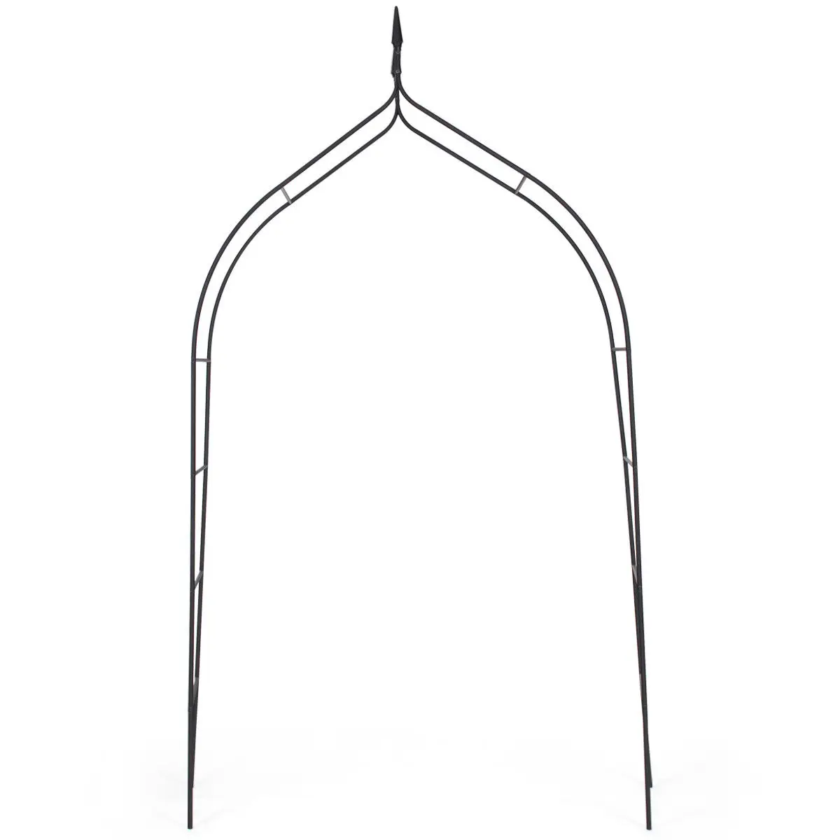 Садовая Арка Costway GT3261, Садовая ваза из стали высотой 8 '4 ''x 4'' 7  '', для скалолазания - купить по выгодной цене | AliExpress