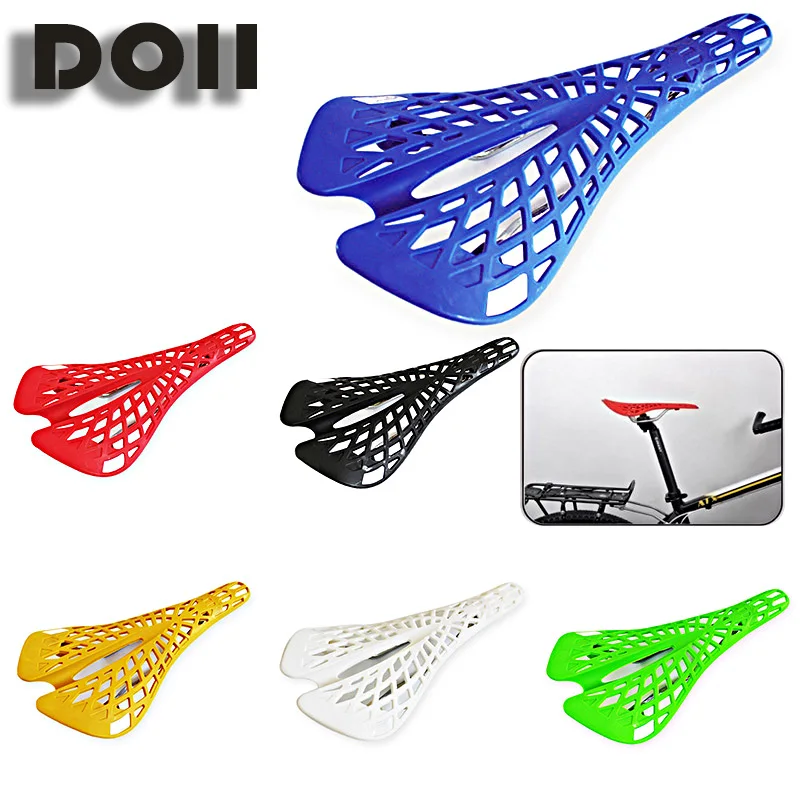 Новое велосипедное седло MTB горное полое пластиковое для велосипеда с пауком