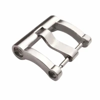 20 22mm double barrel design frosted polishing stainless steel watch buckles watch clasps for pam for any watch clasp replace
