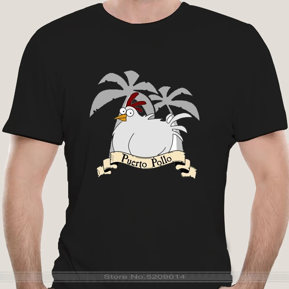 Хлопковая футболка мужская летняя модная европейские размеры Пуэрто-Полло с