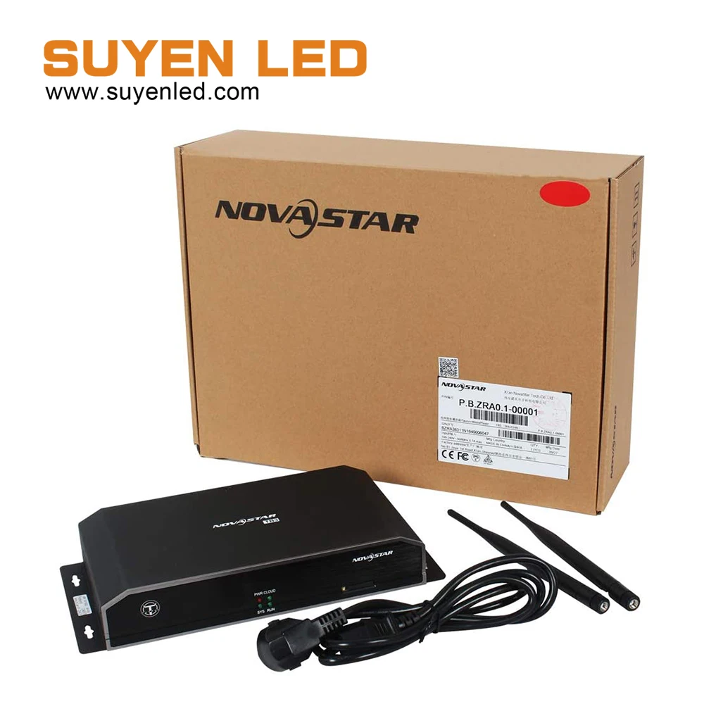 Лучшая цена NovaStar светодиодный экран контроллер Телец мультимедийный плеер TB3 |