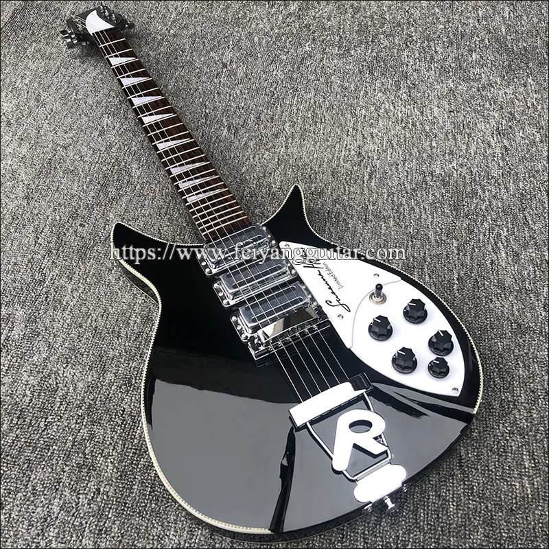 2020 лучшая гитара 350 электрическая Ricken 350-6 струнная бесплатная доставка | Спорт и