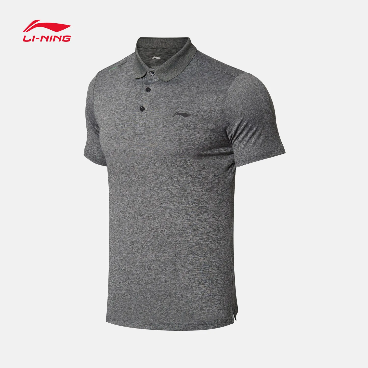 Мужская футболка-поло Li-Ning футболка для фитнеса бега занятий спортом на открытом