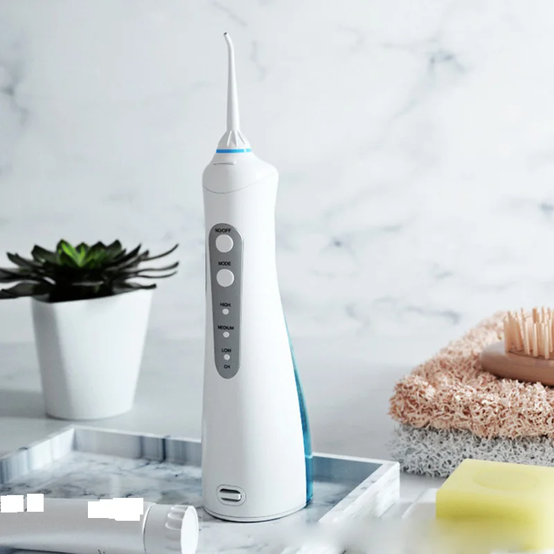 Красный зубов очиститель воды зубная нить портативный ирригатор полости рта