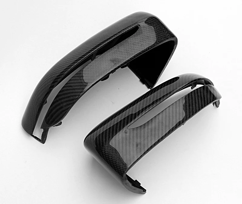 Сменный стильный чехол для зеркала заднего вида из углеродного волокна подходит