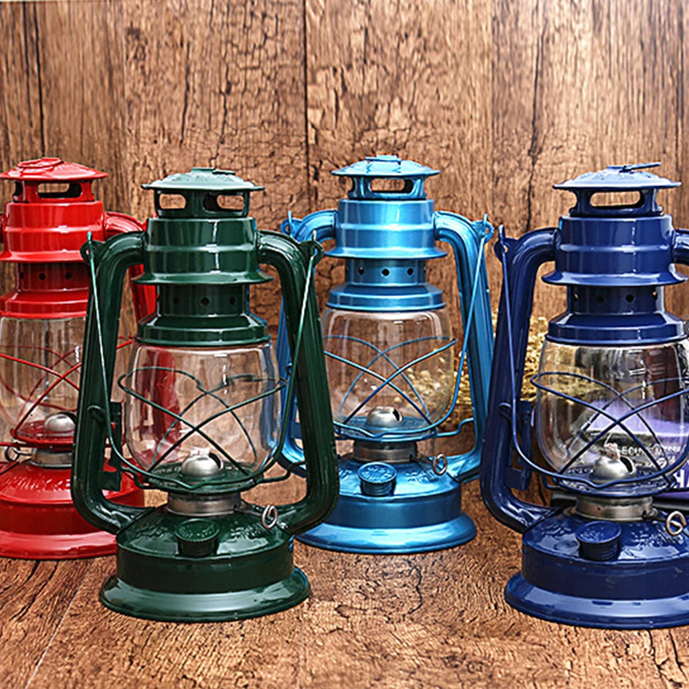 

Newly Classic Kerosene Lamp Kerosene Lanterns Wick Portable Lights Portable Lights Adornment For Household Emergency Lamp