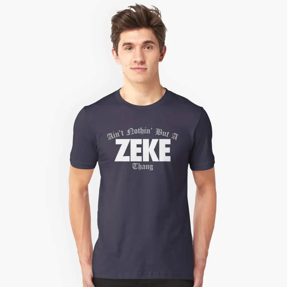 Не Nothin 'mais A Zeke Thang (old School) (argent Blanc) Футболка ajustе.| |