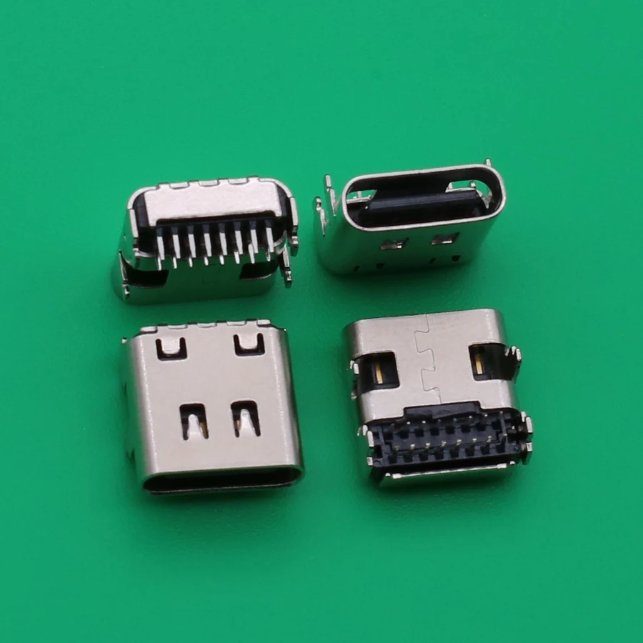 50 шт. Тип C 16p full plug Двойной Ряд кнопочный экран Высокая скорость передачи данных