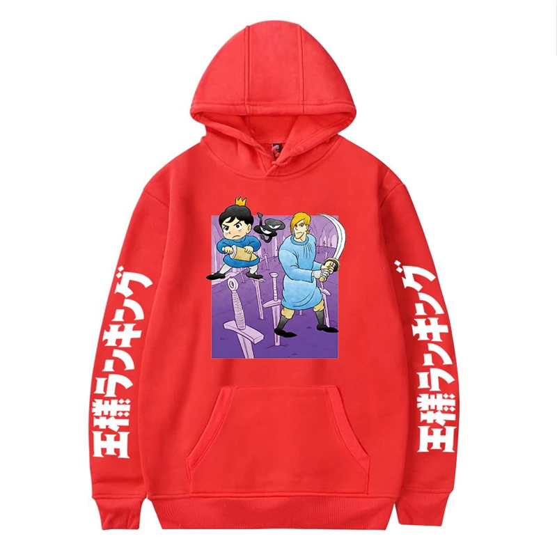 

Autumn Ousama Ranking Bojji Print Hoody Sweatshirts Japanese Anime Male Hoodie Streetwear Fleece Women Casual Hoodies Clothes